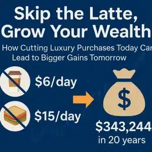 Skip the Latte, Grow Your Wealth: How Cutting Luxury Purchases Today Can Lead to Bigger Gains Tomorrow