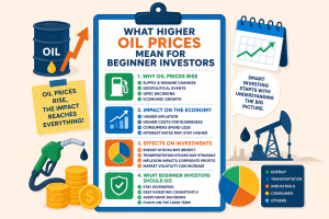 What Higher Oil Prices Mean for Beginner Investors
